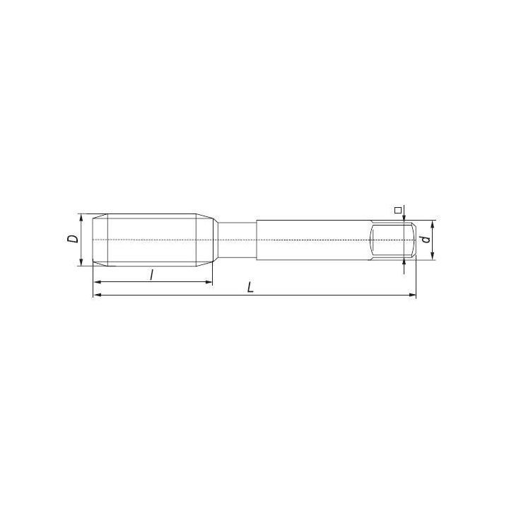 2 szt. Komplet gwintowników DIN 5157/2 G3/8 HSS