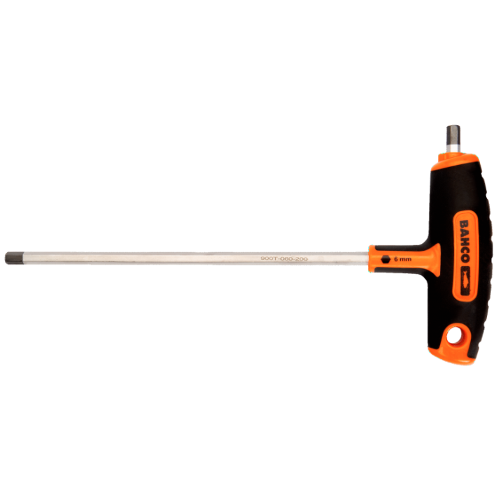Klucz wkrętak trzpieniowy T-kształtny imbusowy 6 mm