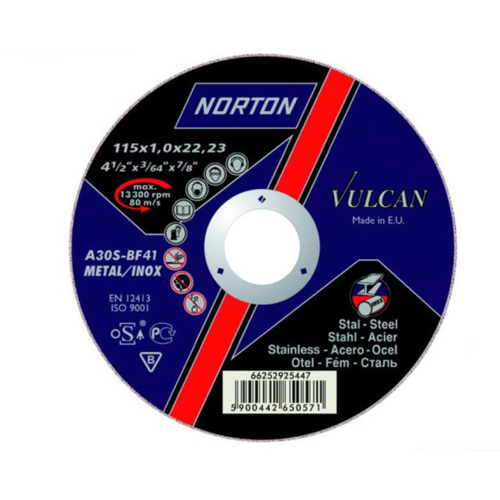 Tarcza do cięcia Vulcan 230 x 2,0 x 22 mm płaska