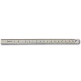 Przymiar MLPd 300x13x0,5 mm INOX