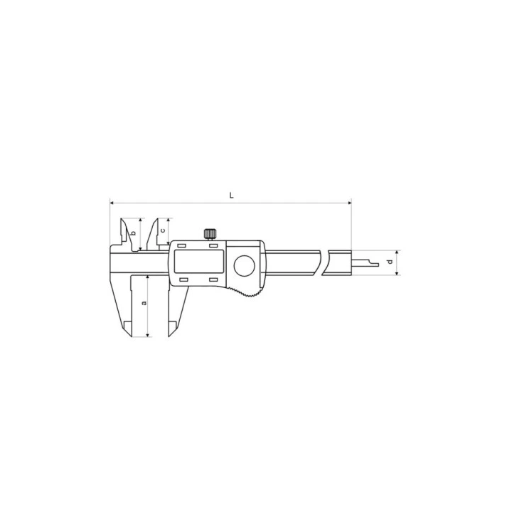Suwmiarka elektroniczna KGI216.085.N 150 mm