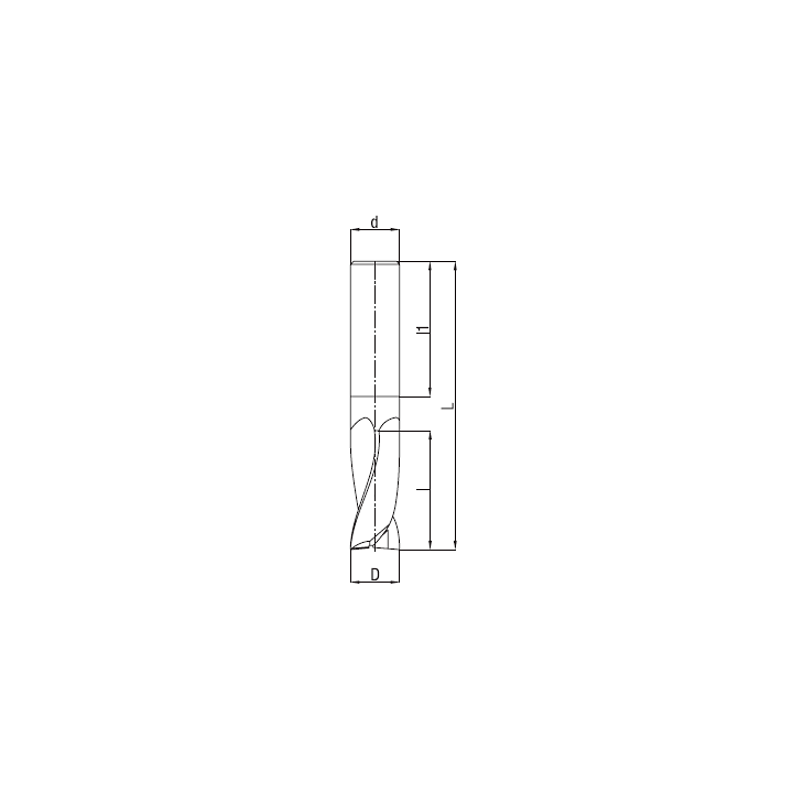 Frez trzpieniowy DIN 327 BK HSS 6 mm