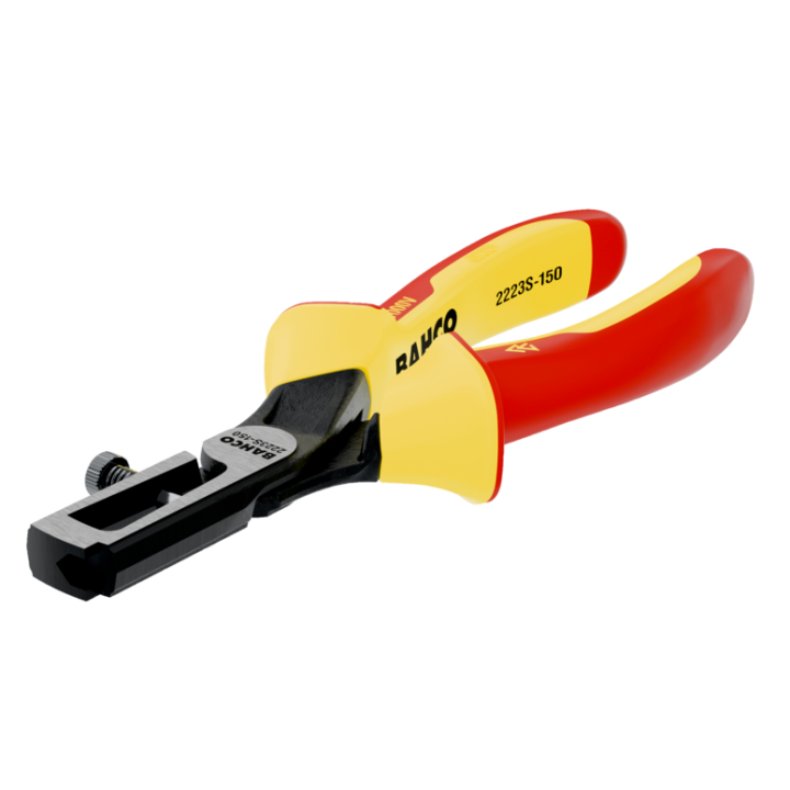 Szczypce izolowane do ściągania izolacji 165 mm ERGO