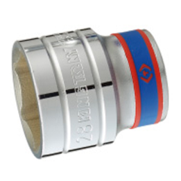 Nasadka krótka 1/2" 8mm x 38mm, 6-kąt. Cr-v