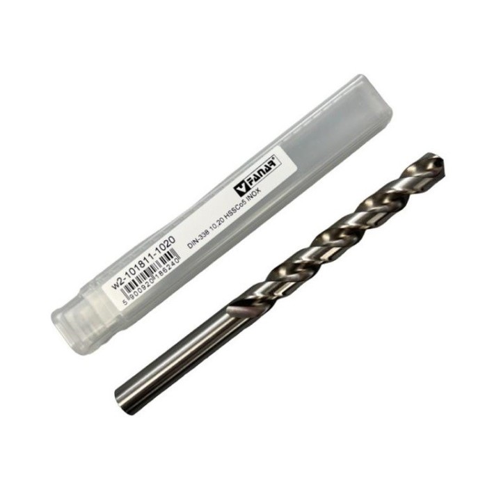 Wiertło kobaltowe 7,7 mm INOX HSSE