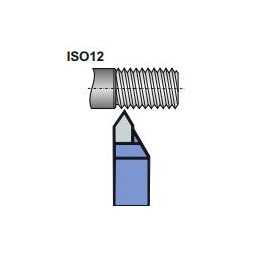 Nóż do gwintu zewnętrznego ISO12 NNGc 20x12 K20 H20