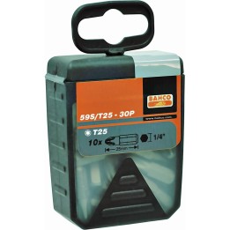 Bity TORX®, 25 mm, T25, 30 szt.