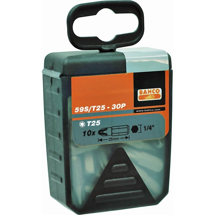 Bity TORX®, 25 mm, T25, 30 szt.